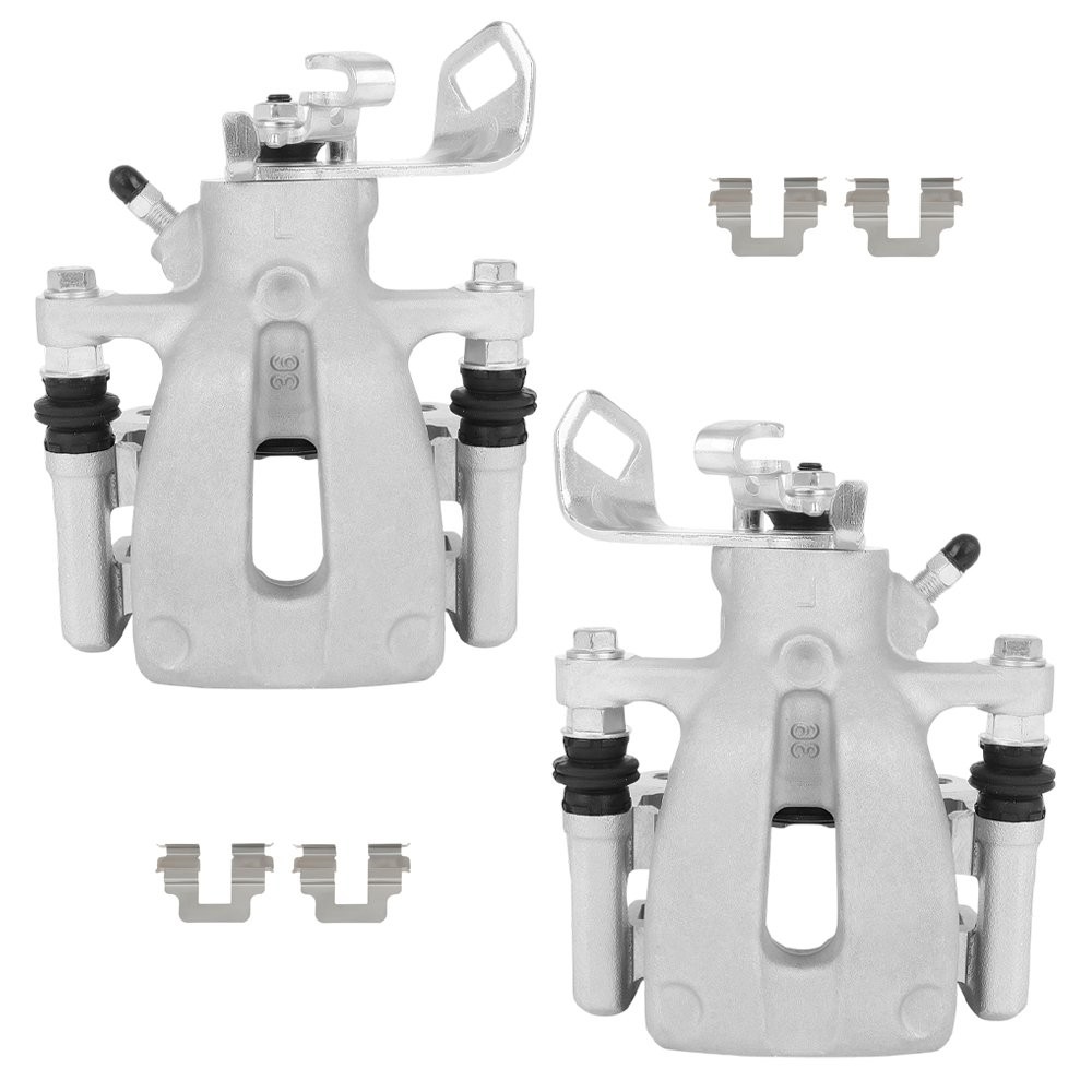 For 2007-2015 Mini Cooper Rear Left Right Brake Calipers w/ Bracket Pair