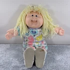 Vintage Cabbage Patch Kids Coleco Doll Blonde Hair Blue Eyes 1982