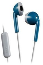 JVC HAF19MAH Vintage Earbuds IPX2 Sweat Proof Includes Mic  Remote Khaki  New