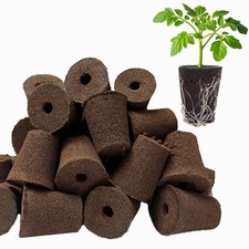 TEZKOLES 50 Pack Round hydroponic Growth Sponge, Suitable for Indoor Brown  24.90 per gallon