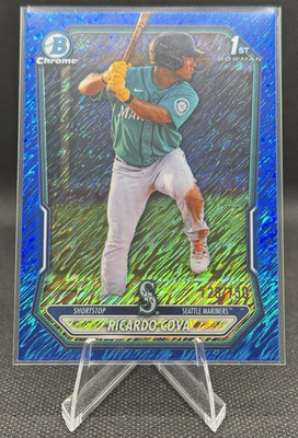 Topps 2026 Bowman Chrome 1st Bowman Ricardo Cova /150 #BCP-94 Mariners