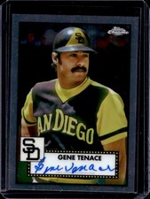 2021 Topps Chrome Platinum Gene Tenace Auto Autograph #PA-GTE Padres