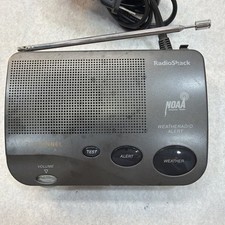 RadioShack 12-247B Weather Radio Alert 7 Channel NOAA Digital - Tested - Works