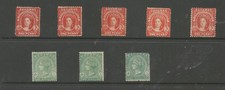 BAHAMAS Victorian mint or unused selection of 8 (see scans)