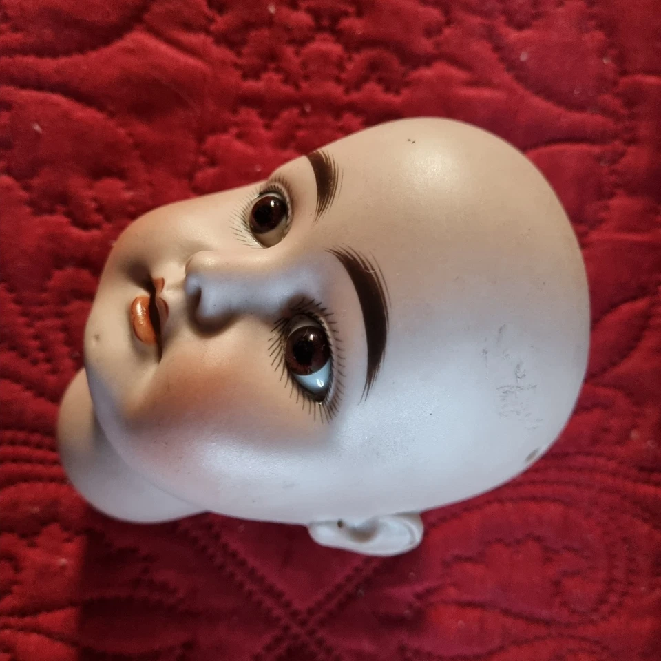 Tete ancienne de poupée allemande 44/27 taille JUMEAU / 5 - Photo 3/4