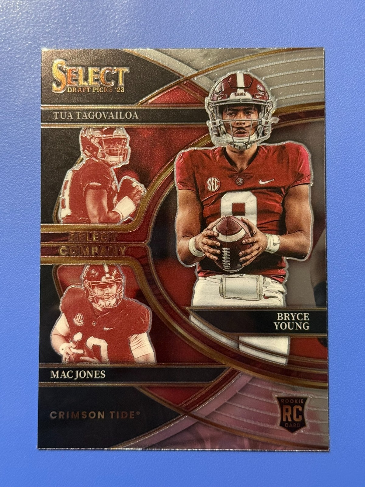 2023 Panini Select Draft Picks - Bryce Young / Mac Jones / Tua Select Company RC