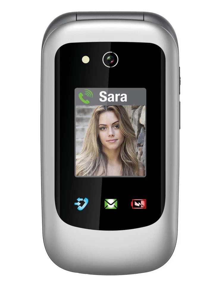 Saiet Prime GPS cellulare 4G a conchiglia per anziani Tasto SOS e Base ricarica - Immagine 3 di 4