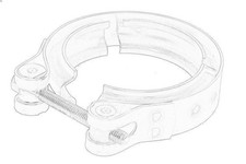 Rohrverbinder, Abgasanlage OE FORD 2045311 TRANSIT V363 Bus (FAD, FBD) 2 2016-