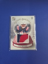 2025 Panini Donruss - Rookie Holiday Sweaters Kyle Williams #SWE-KWS (MEM, RC)
