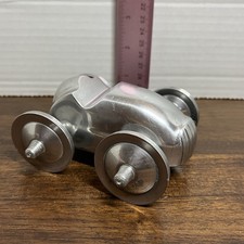 RARE 1940  s Soapbox Derby Toy Car Aluminum Prototype Scarce Excellent Condition