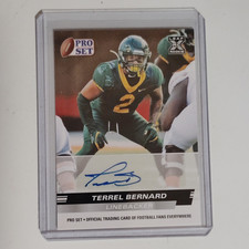 Autographs Terrel Bernard
