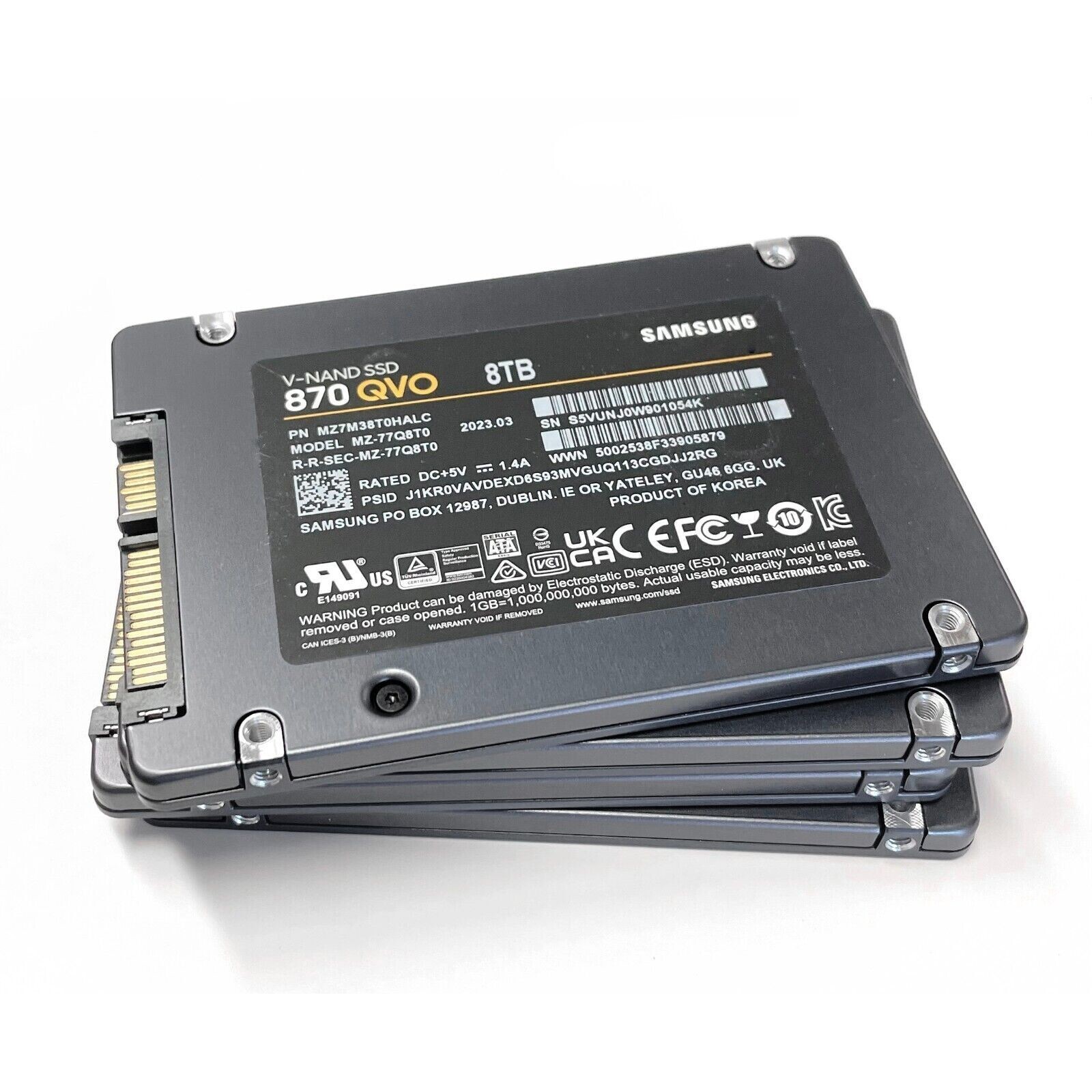 Samsung 870 QVO Series 8TB SATA III 2.5
