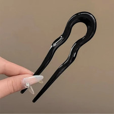 Women U Shaped Hairpin French Style Hair Pin Hair Stick Hair Fork Stick Pins NEW