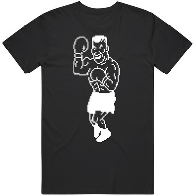 Cool Classic Video Game Mike Tyson's PunchOut NES Character v3 T Shirt