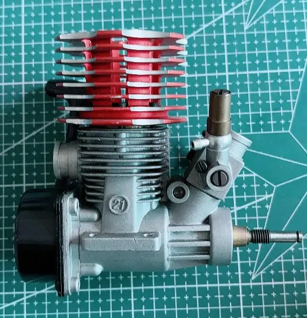 Pull-Start Nitro Engine Motor Fit for HPI HSP 1/8th Scale Gas Cars Engine-21CXP - Image 4 of 4