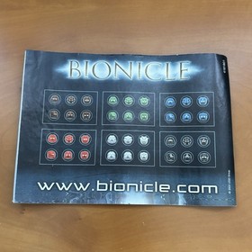 LEGO BIONICLE TOA NUVA - GALI NUVA - 8570 - COMPLETE MANUAL + BOX