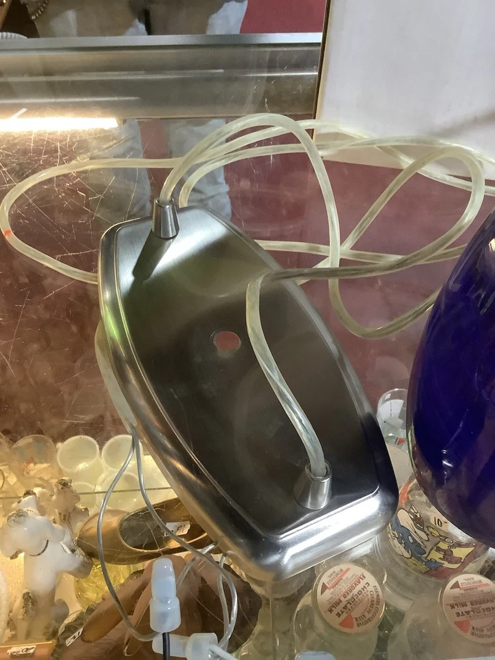 Intertek 'Litex' Colgante Instantáneo Luces de Gota Azul Remolino con Bombillas - JUEGO de 2 Foto 4 de 4