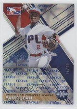2019 Panini Elite Extra Edition Status Blue Die-Cut 31/75 Yanki Jean #204 s3g