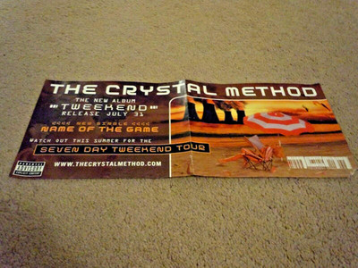 The Crystal Method - Tweekend Album POSTER