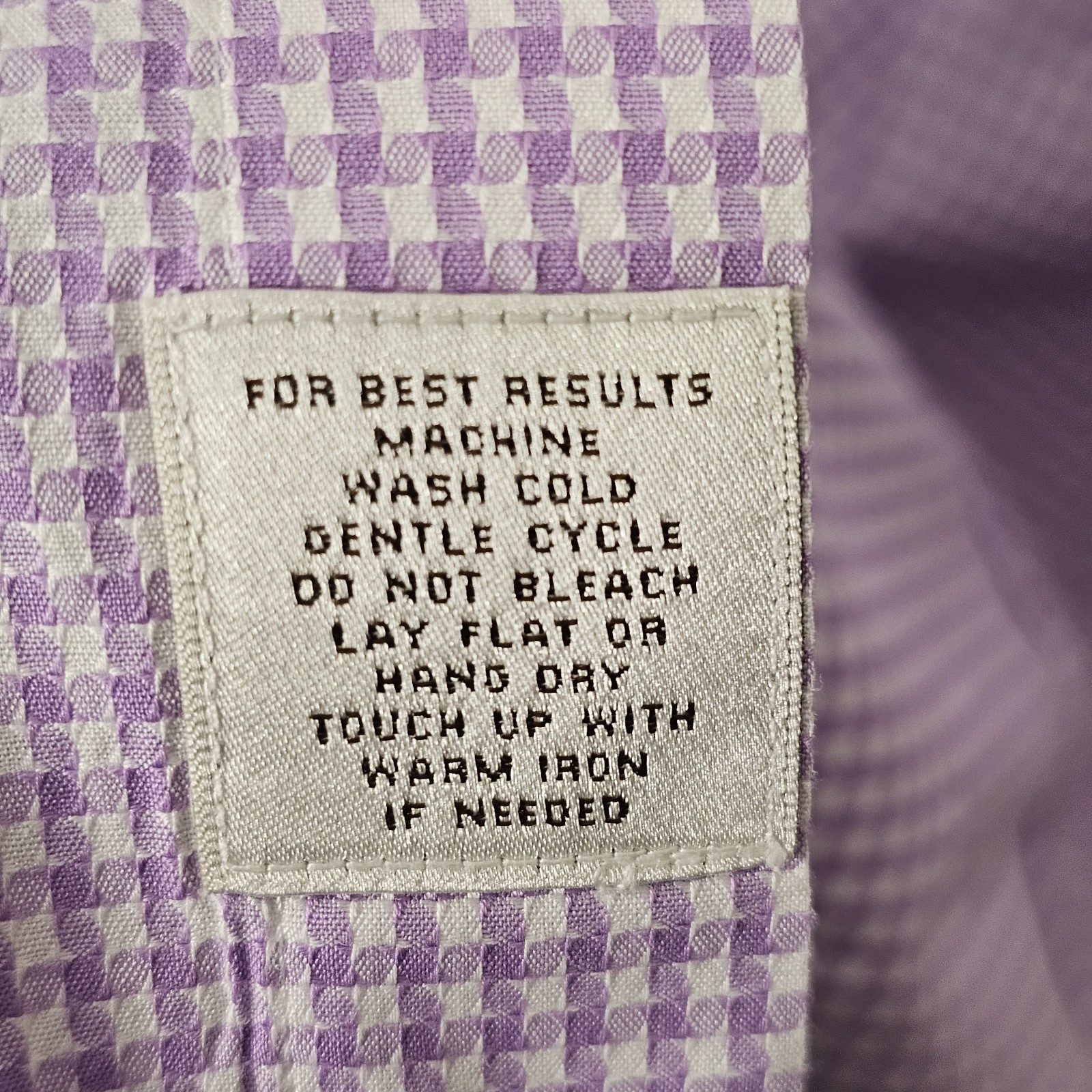 Peter Millar Gingham Button Down Dress Shirt Mens… - image 4