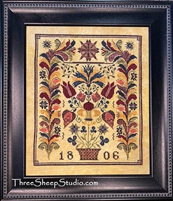 1806 Montgomery County Fraktur~Three Sheep Studio