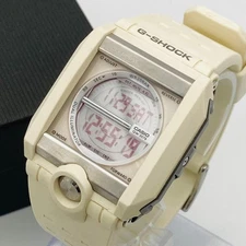 Casio G-Shock G-8100 Digital Watch White Used G1205