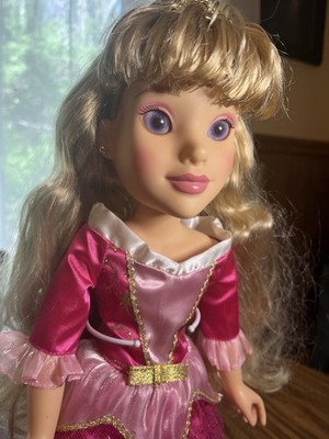 Disney Princess & Me Aurora Doll 18  Jakks Pacific Toys R Us Pink Dress