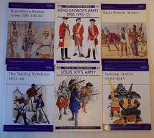 17 x Osprey publishing: "MEN AT ARMS" SERIES - various issues @ £7.00 Each.