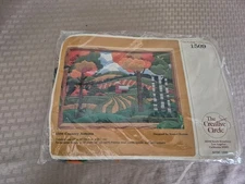 The Creative Circle Crewel Embroidery Kit "Country Autumn" 1509 SEALED