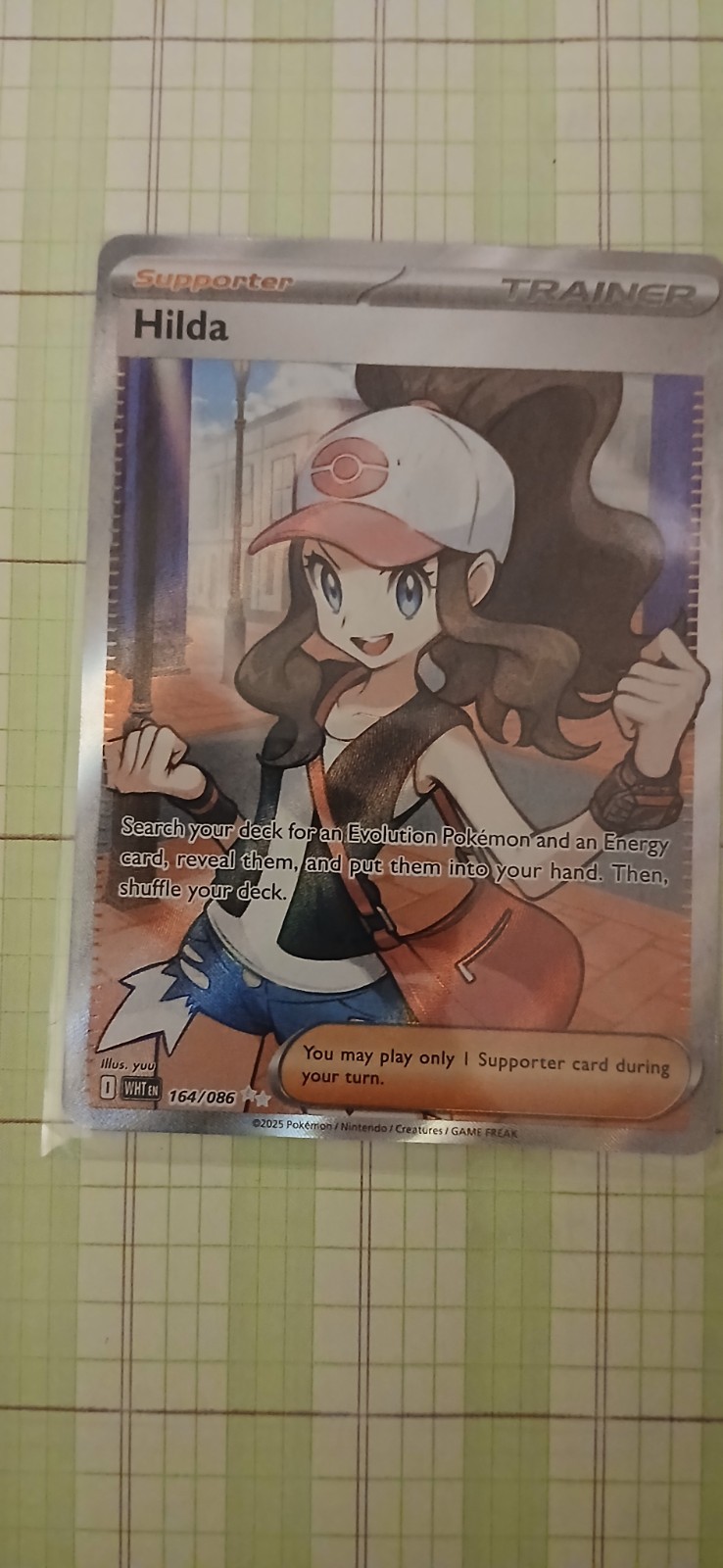 Hilda 164/086 Sv: White Flare Holo