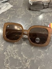 659839038427 sunglasses SOLARX 66258 SOLARX UV400 brown square sunglasses