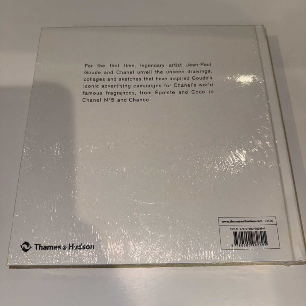 New Collector's Goude: The Chanel Sketchbooks Hardcover Book