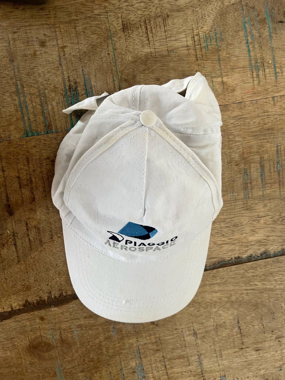 Piaggio Aerospace White Elevate Hat Adjustable Ad… - image 7