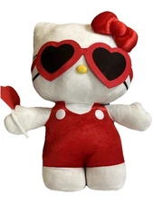 HELLO KITTY VALENTINE'S GREETER PLUSH 21” Red Hearts NWT NEW Free Standing Plush
