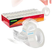 Transparent Tape for Repair Gift Wrapping, 24 Rolls
