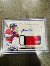 Topps 2022 Inception Jarren Duran RC Auto Patch /199 #IAP-JD Red Sox