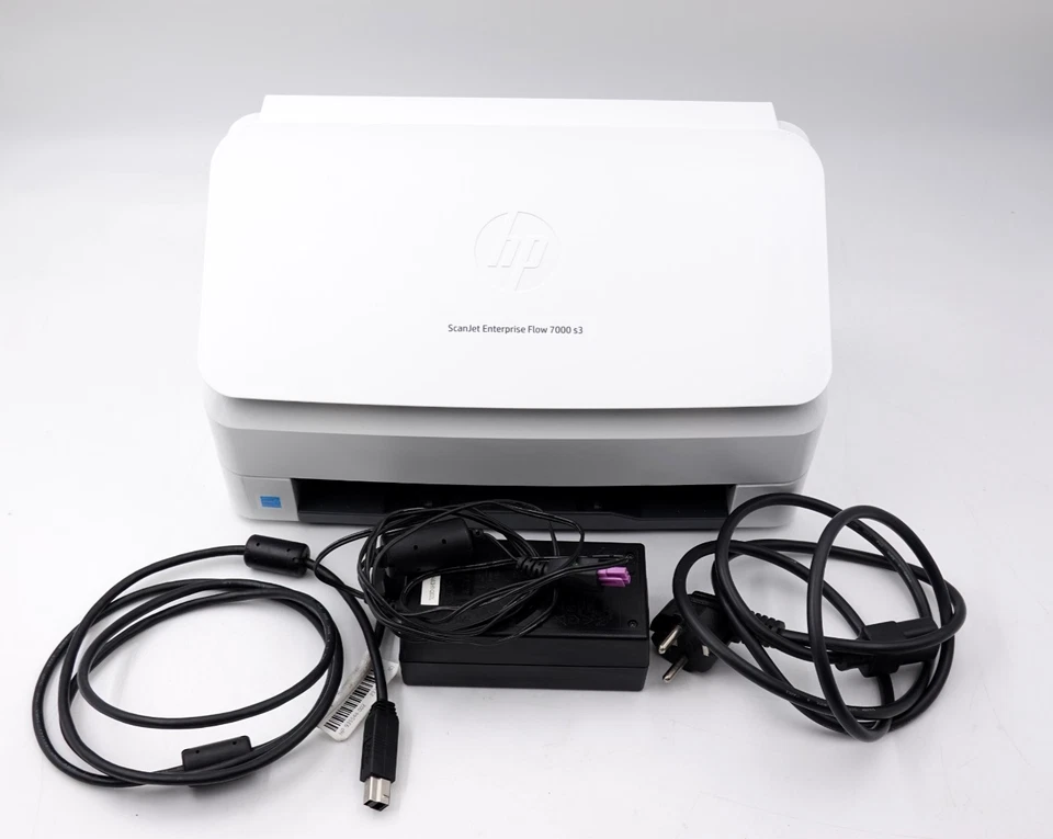 HP ScanJet Enterprise Flow 7000 s3 Duplex Profi Dokumenten Scanner - 5 Seiten - Bild 3 von 4