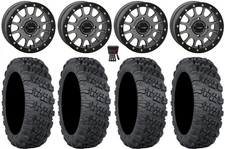 System 3 SB-5 15" Wheels Gy 30" Versa Cross V3 Tires Honda Pioneer 1000 / Talon
