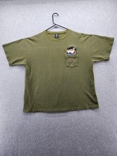 Vintage Warner Bros Studio Store Shirt Mens XL Green Tasmanian Devil Tee 90s