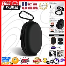 Oval Earbud Case Portable EVA Carrying Case Storage Bag Cell Phone Accessorie...