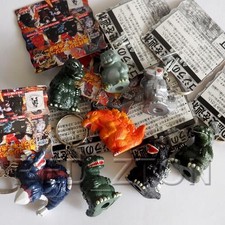 Banpresto 1997 Godzilla Figurine Keychain - complete set of 8