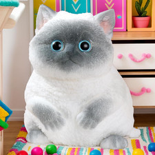 Big Taba Squishy Cat, Handmade Squishy Cat for Adult/Kids, Stress Relief, Cute