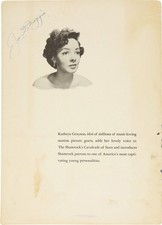 Joe DiMaggio Signed Menu Page from April 7, 1951. PSA