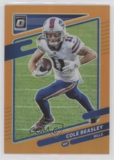 2021 Panini Donruss Optic Orange Prizm 75/199 Cole Beasley #52 0us8