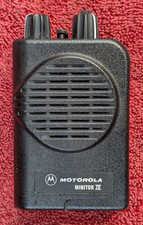 Motorola Minitor 4 / IV VHF Pager, Works.