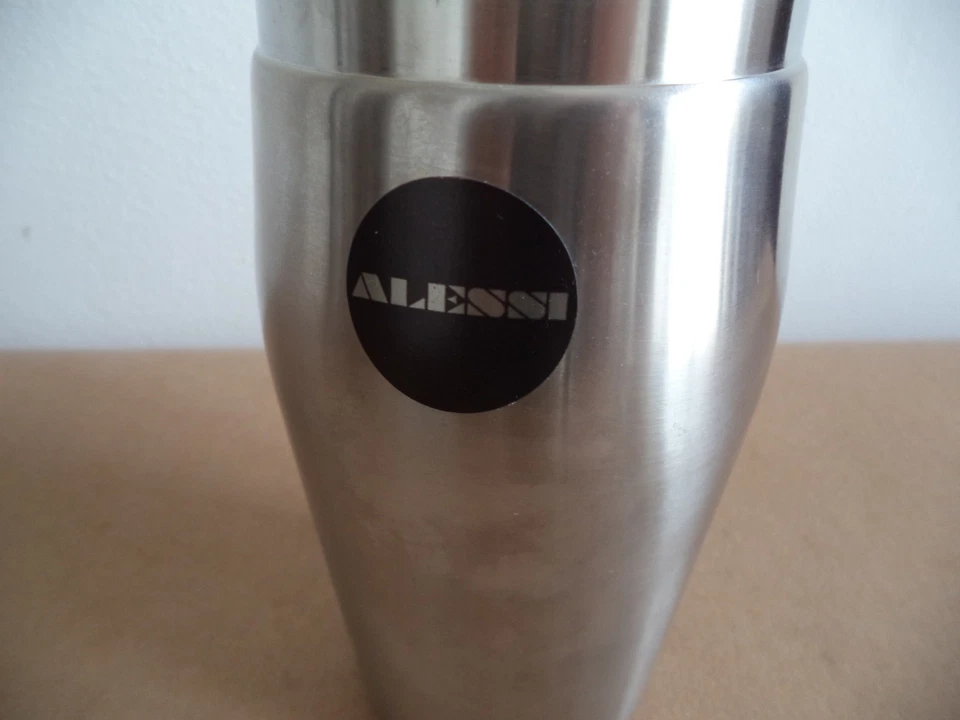 Alessi Italy shaker cocktail modello 870 Massoni e Mazzeri anni 60 70 inox 18/10 - Imagen 4 de 4
