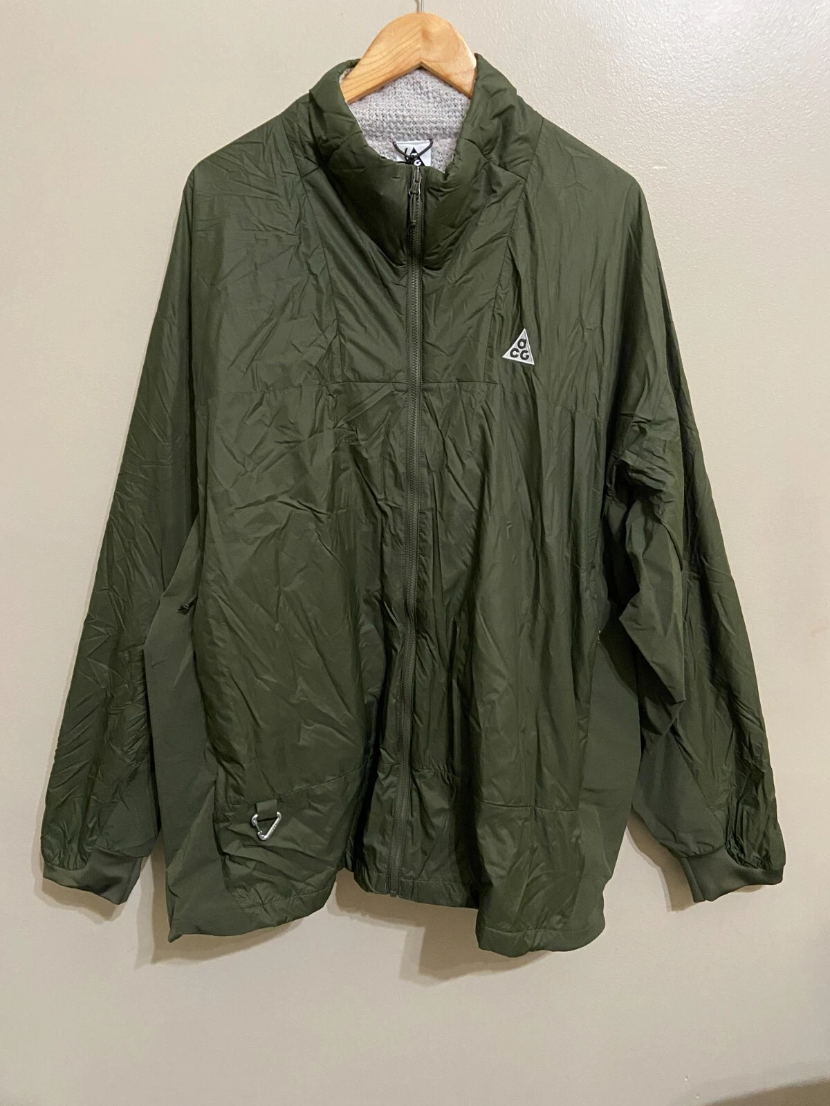 Nike ACG Jacket Packable Sierra Light DX7880-325 Green $240 Men's Size 2XL NEW