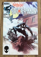 1985 Marvel Comic Web Of Spider-Man #1 FN+/VF