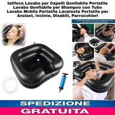 Lavabo x Capelli Gonfiabile Portatile Lavabo Gonfiabile x Shampoo Con Tubo Lavab