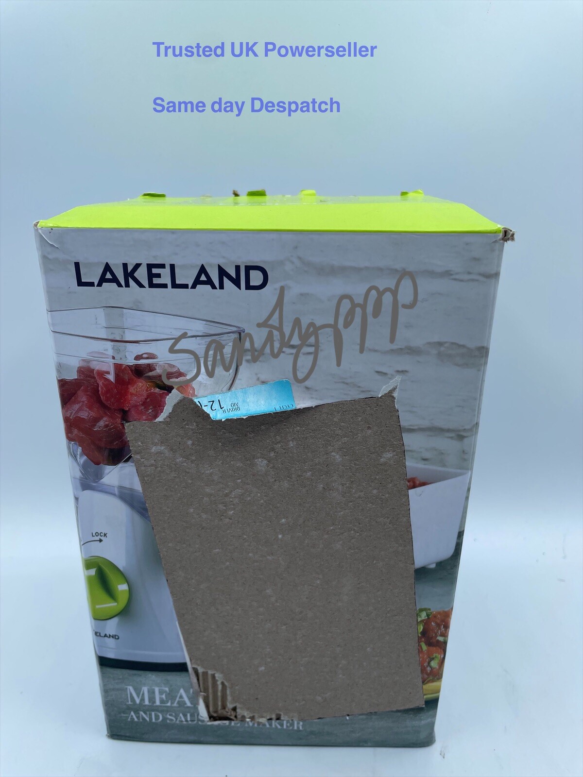 Lakeland Manual Meat Mincer & Sausage Maker Machine for sale online eBay